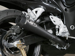 M4 Exhaust Slip-On System with Twin Black Retro-Drag Canisters - SU8322