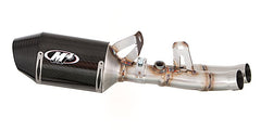 M4 Exhaust Muffler Box Eliminator with Street Slayer Canister - YA6624-MBE