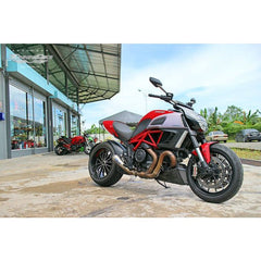 TechSpec DUCATI DIAVEL (2012 - 2015) Snake Skin Tank Grips