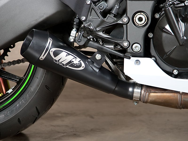 M4 Exhaust Slip-On System with Black GP Canister - KA9722-GP – HHR