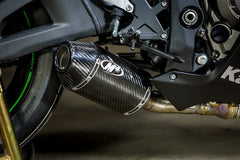 M4 Exhaust Carbon Fiber Street Slayer Slip-On - KA9944