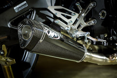 M4 Exhaust Slip-On with X-Model Carbon Fiber Canister - YA6924