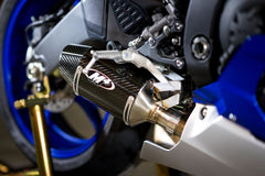 M4 Exhaust Street Slayer Slip-On with Carbon Canister - YA6624