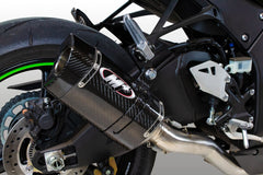 M4 Exhaust Titanium Half System with Tech1 Carbon Fiber Canister - KA9974
