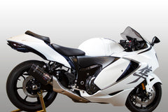 M4 Exhaust Dual Carbon Tech1 Slip-On Canisters - SU8324