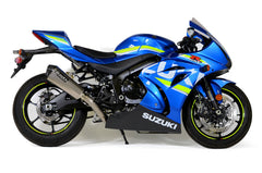 Brocks CT Single Full System w/ 16" Muffler GSX-R1000/R (17-25)