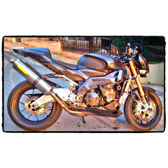 TechSpec APRILIA TUONO R 1000 (2006 - 10) RSV 1000 R (2004 - 10) Snake Skin Tank Grips