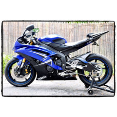 TechSpec TechSpec SnakeSkin Tank Grips for Yamaha R6 (2006–2016) | Includes Frames & Free Center Tank Protector