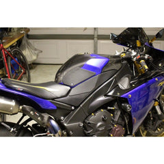 TechSpec YAMAHA R1 (2009 - 14) SnakeSkin Tank Grips: Free Center Tank Protector 6 Included