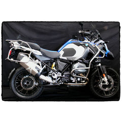 TechSpec BMW R1200/1250 GS Adventure (2014 - 2024) Snake Skin Tank Grips: Free Center Tank Protector 12 Included