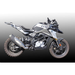 TechSpec BMW G 310 GS (17-CURRENT ) SNAKESKIN TANK GRIPS: Free Center Tank Protector Included