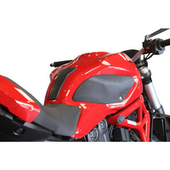 TechSpec DUCATI MONSTER 1200S, 821, 797 (2017 - CURRENT ) SnakeSkin Tank Grips: Free Center Tank Protector 2 Included