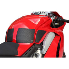 TechSpec DUCATI V4 S/R (2018 -2021) SnakeSkin Tank Grips: Free Center Tank Protector Included