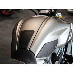TechSpec DUCATI DIAVEL (2019-Current) Snake Skin Tank Grips: Free Center Tank Protector 90 Included