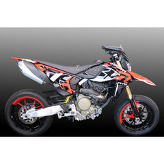 TechSpec Ducati Hypermotard 698 Mono RVE (2025 - CURRENT) Snake Skin Tank Grips