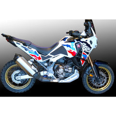 TechSpec HONDA AFRICA TWIN ADVENTURE (2020-Current) XL2 Tank Grips: Free Center Tank Protector Included