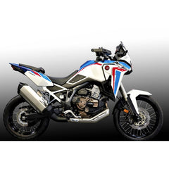 TechSpec Honda Africa Twin (2020-Current) SnakeSkin Tank Grips: Free Center Tank Protector Included