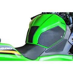 TechSpec TechSpec SnakeSkin Tank Grips – Kawasaki Ninja 400 (2017) / Ninja 500 (2024) + Free Center Tank Protector 11