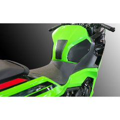 TechSpec KAWASAKI Z400 2017 - Current; Z500 2024-Current Snake Skin Tank Grips: Free Center Tank Protector 11 Included