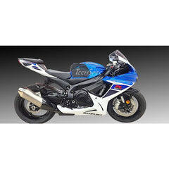 TechSpec SUZUKI GSXR 600 / 750 (2011 - CURRENT) GRIPSTER TANK GRIP EXTENSION, EXTENDER, XL2 Tank Grips-Black