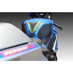 TechSpec TechSpec SnakeSkin Tank Grips – Suzuki GSX-R1000 (2017–Current) + Free Center Tank Protector 6