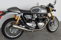 TechSpec TRIUMPH THRUXTON (2013 - CURRENT) XL2 Tank Grips: Free Center Tank Protector 84 Included