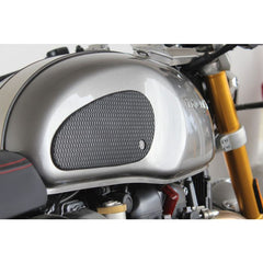 TechSpec TRIUMPH THRUXTON (2013 - CURRENT) SnakeSkin Tank Grips: Free Center Tank Protector 84 Included