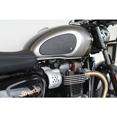 TechSpec TRIUMPH STREET CUP SnakeSkin Tank Grips: Free Center Tank Protector 84 Included