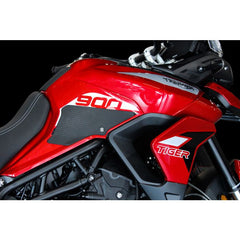 TechSpec TRIUMPH TIGER 900 (2020 - 2023) SnakeSkin Tank Grips: Free Center Tank Protector Included