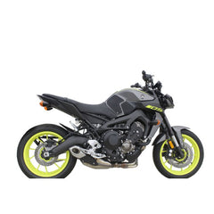 TechSpec YAMAHA FZ-09/MT 09 (2014 - 2020) XL2 Tank Grips: Free Center Tank Protector 2 Included