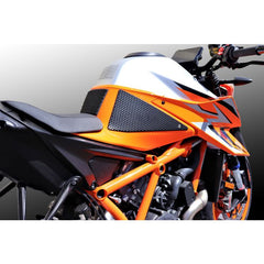TechSpec KTM SUPER DUKE 1290 R (2020 - 2023) Snake Skin Tank Grips: Free Center Tank Protector Included