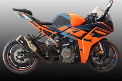 TechSpec KTM RC 390 (2021 - Current) Snake Skin Tank Grips: Free Center Tank Protector Included