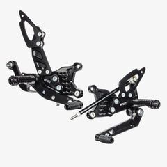 Aluminum rearsets Aprilia RSV4 RF - Tuono V4 (street and race) 17-23