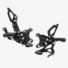 Aluminum rearsets Aprilia RSV4 RF - Tuono V4 (street and race) 17-23
