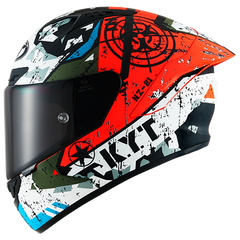 KYT NZ-Race Helmet - Blazing Matte Red