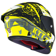KYT NZ-Race Helmet - Blazing Matte Yellow