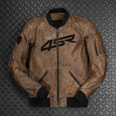 4SR Bomber Jacket Brown Patina