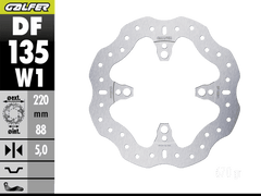 Galfer Honda CBR 1000RR-R /SP Rear Brake Racing Rotor (2020-)