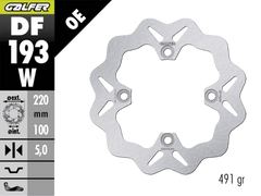 Galfer Kawasaki Ninja ZX-6R Rear Brake Rotor (1998-)