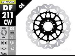 Galfer Kawasaki Ninja ZX-10RR Front Brake 330mm Billet Floating Rotor (2017-)