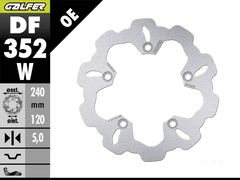 Galfer Suzuki SV 650 Rear Brake 240mm Rotor (2007-)