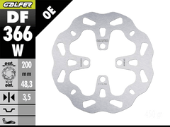 Galfer Kawasaki Z 125 Pro Front Brake 200mm Rotor