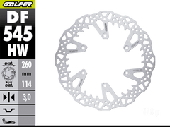 Galfer Ducati Desmo450 MX Front Brake 260mm Shark Rotor