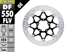 Galfer Royal Enfield Continental 650 Front Brake 320mm Floating OEM Style Rotor