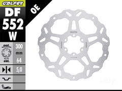 Galfer Royal Enfield Himalaya Front Brake 300mm Rotor