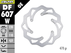 Galfer KTM 450 SMR Rear Brake Rotor (2021-)