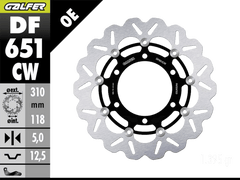 Galfer Triumph Speed Triple Front Brake 310mm Billet Floating Rotor (99-01)