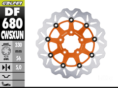 Galfer Harley Davidson Pan America 1250 / Special Front Brake 330mm Billet Floating Rotor (Orange)