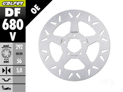 Galfer Harley Davidson Soft Tail Front Brake OEM Style Rotor (00-17)