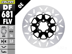 Galfer Harley Davidson FXD Dyna Rear Brake Floating OEM Style Rotor (00-12)
